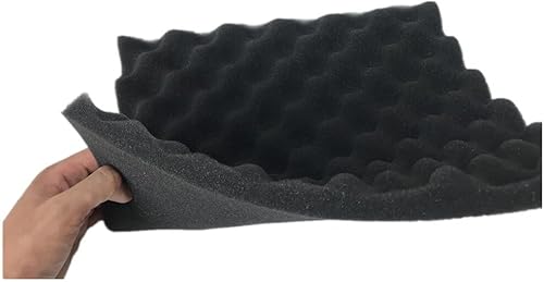 Miniatura 3 de paneles de espuma Espuma Acústica De Aislamiento Acústico Para Pared Interior, Panel De Espuma Insonorizada De Algodón Y Poliéster, 6 Uds,