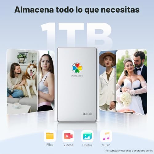 Disco duro para solucionar falta de espacio en iPhone 17 iDiskk 2