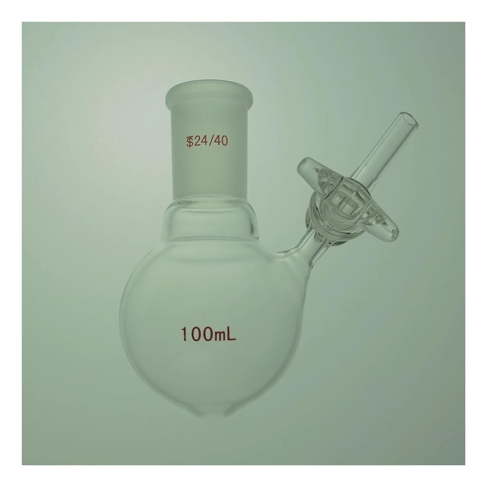 Sprzęt do przyrządów laboratoryjnych 24/40 100 ml butelka reakcyjna ze szklaną sprężyną