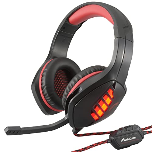 オーム電機AudioComm ゲーミングヘッドホン マイク付き ゲーミングヘッドセット ゲーム用ヘッドホン 有線 3.5mm HP-GH300N 03-2427 OHM