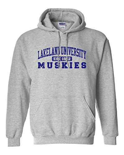 CreateMyTee Lakeland University Muskies Unisex Hooded Sweatshirt - Lakeland Muskies Apparel