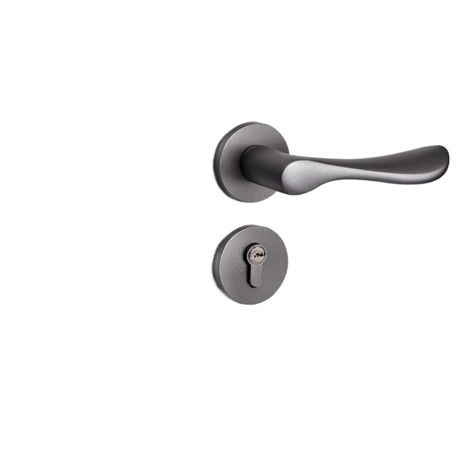 Aepqbgqj One Color Gray Simple Magnetic Silent Split Lock Bedroom