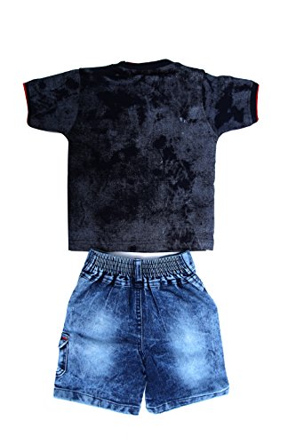 Image of Baby Boys T-Shirt & Short Dress (6 Months - 5 Years)