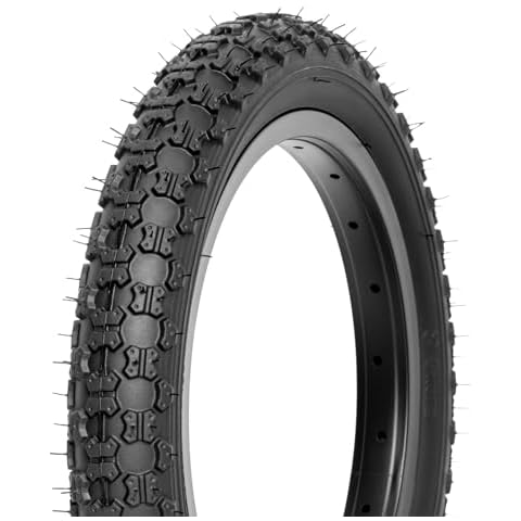 MOHEGIA Bike Tire 12-1/2-Inch x 2-1/4 Inch,12.5x2.125 inch Kids Bicycle Folding Replacement Tire-Compatible with RoyalBaby, Joystar, Dynacraft and Huffy Bike Cover