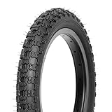 MOHEGIA Bike Tire 14x2.125 inch (57-254 mm),14' Folding Replacement Bicycle Tire Puncture Protection-Compatible with Kids Bike and Children Racing
