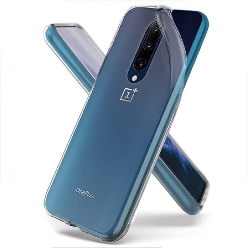 Image of REALCASE OnePlus 7 Back Cover Case | Transparent Clear TPU Soft Silicone Back Cover Case for Oneplus 7 Pro (Clear)