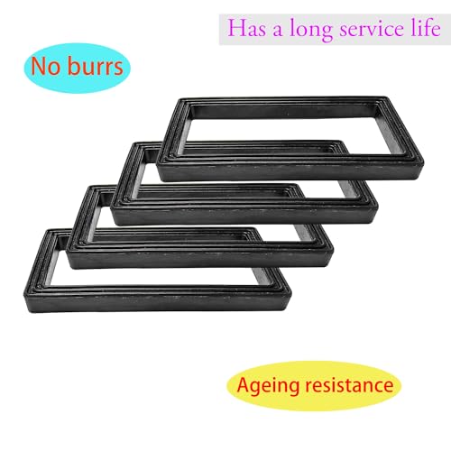 Qrity 4PCS Gaskets Flat Washers, Sink Seal Washer, Rubber Plumbing Washer Seal, for Overflow Pipes Qrity Overflow Pipes - Image 4