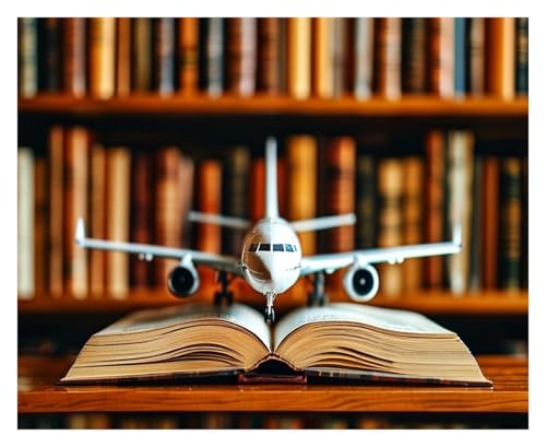 Modelo grande de avión con luces LED para evitar maquetas frágiles de plástico 2