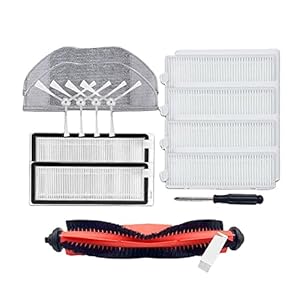 Kliplinc Mop Essential Rollen B¨¹Rsten Filter f¨¹r G1 Staubsauger Roboter Teile