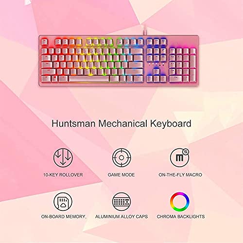 Teclado Gamer Feiyx con Switches Opto-Mechanical USB-A miniatura 2