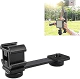 【Compatibilidad súper alta】 Perfectamente adecuado para Zhiyun Smooth 4 / Smooth Q / DJI Osmo Mobile 2 / FeiyuTech Vimble 2 Gimbals que tiene un tornillo de 1/4 '' en la parte inferior.