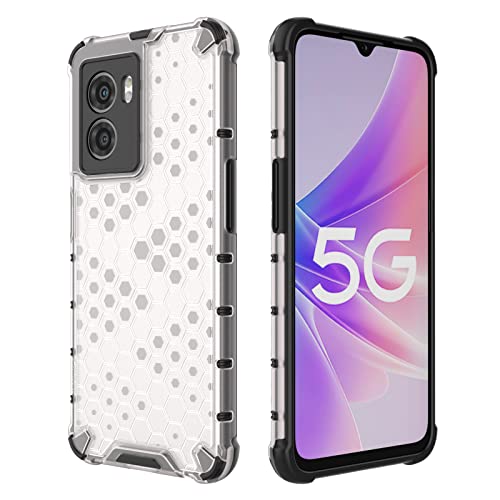 Image of Glasgow Back Case Cover Compatible with Realme Narzo 50 5G (Stylish Design) - Transparent
