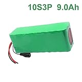  36V 9Ah 10S3P Li-ion Akku E-Bike Ebike Elektrofahrrad Batterie