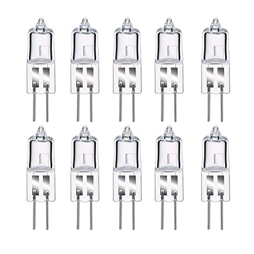 Preisvergleich Produktbild BOENTA Halogenlampe GlüHbirne Backofen G4 Halogenlampen Glühbirnen für Haus 5w,10pack