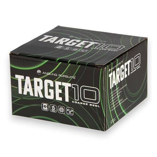 3 Angling Pursuits Target 10 Carp Coarse fishing reel 8lb line Black Front drag - Image 5