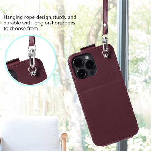 Coque iPhone 15 Pro Max avec cordon pour les sorties citadines