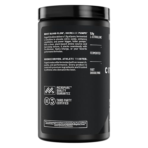 Image of Kaged L-Citrulline Veggie Capsule | Unflavored | Enhanced Pumps | Improve Muscle Vascularity | Nitric Oxide Booster | Supplements for Men & Women | 90 Servings