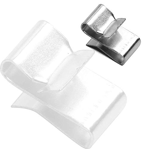Lonwin 25PCS Trailer Frame Wire Clips Replacement Parts and Accessories for Ski Boat Fishing Boat Sailboat Trailer