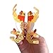 Novelty Gold Lion Hair Clip,Acrylic Claw Clips,Hair Clips for Women