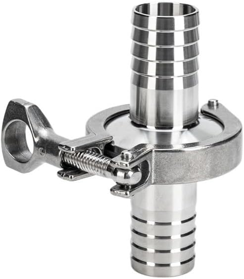304 Stainless Steel Quick-Assembly Chuck clamp Set, Water Pipe Skin Joint, Four-piece Combination Joint(DN6-50.5)