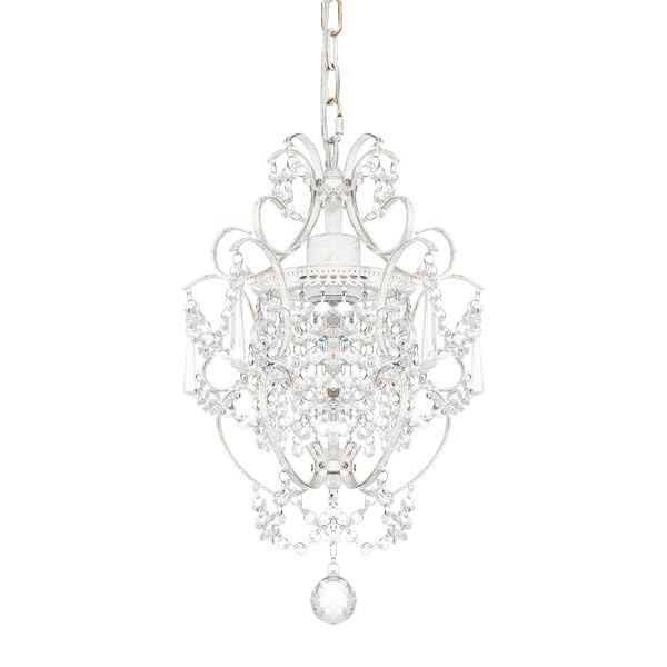 Artisanat rétro en fer MOCHAMIK : illuminez vos pièces sombres avec ce cristal K9 blanc chic