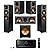 Klipsch Reference 5.2 Home Theater System, Bundle w/ 2X R-26FA Floorstanding Speaker, R-25C Center Speaker, R-41M Bookshelf, R-12SW Subwoofer & Denon AVR-S770H 7.2-Channel Receiver