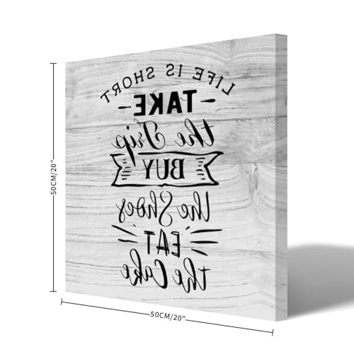 Póster de pared con frase inspiradora para transformar el ambiente de tu dormitorio 2