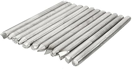 C-FUNN 12Pcs M De Acero Bricolaje Mano Escultura Herramienta Surtido Herramientas De Grabado De Perforación