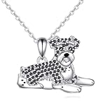 Diseño: los Schnauzer son razas populares de perros familiares, típicamente inteligentes, vivos, leales y amables. A menudo trae alegría a la vida del propietario. El diseño del collar Schnauzer es moderno y único, con exquisita mano de obra y gran atractivo, lo que puede dar al usuario un aspecto elegante y moderno.