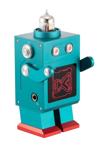 xDuoo DM-01 DAC Headphone Amplifier Tube preamp, USB C Bluetooth Input PCM32 Bit/384 kHz, DSD256 and MQA 8X, Suitable for 16-600 ohm Headphones