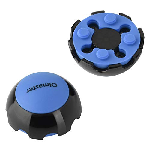 Tangxi Basi di Raffreddamento per Laptop Notebook,Palla di Raffreddamento Portatile,Supporto Ventilato in Silicone,Antiscivolo, Calore per Convezione,Mini Dispositivo di Raffreddamento(Blu)