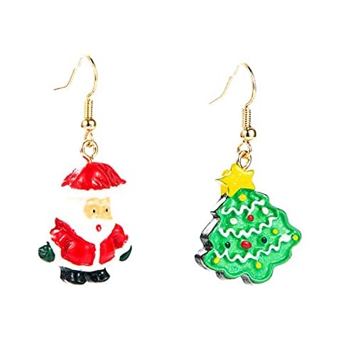 Baohao Christmas Theme Dangle Earrings Set Cover