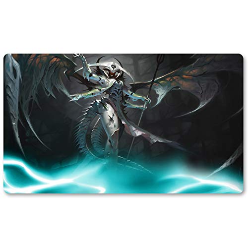 Atraxa Praetors Voice - Board Game MTG Playmat Size 23.6X13.8 in Games Mousepad PlaymatsCompatible for TCG CCG Table Mats Free Bag