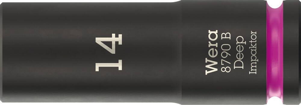 Wkładka piankowa 9728 z zestawem kluczy nasadowych Zyklop B 3/8" Impaktor Deep Set 1, 15 części