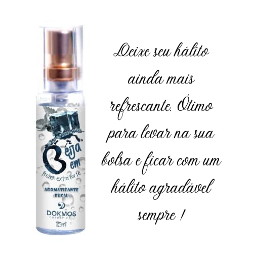 Aromatizante Bucal Spray Beija Bem Dokmos Frozen
