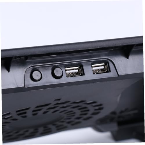 Base con 5 ventiladores para laptop Ipetboom color negro miniatura 4