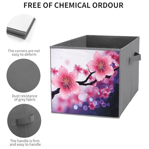 Boîtes de rangement pliables pour vêtements et bacs empilables de dressing - 4