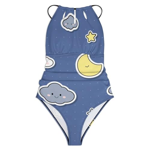 Maillot de bain sculptant Étoile Lune pour affiner la silhouette - 3