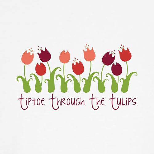 Camiseta para perro CafePress Tiptoe Through The Tulips miniatura 2