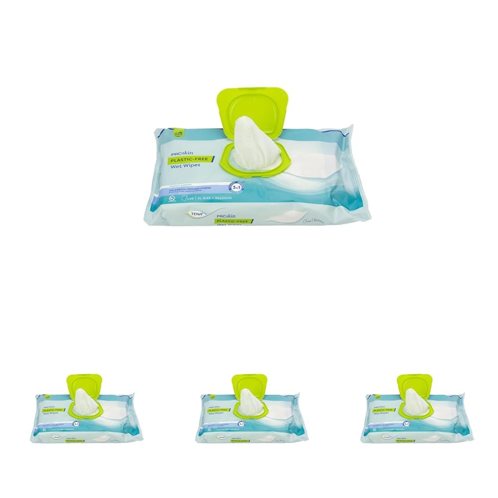 NRS M90871 Tena Soft Dry Wischtücher - 48 Stück (Packung mit 4)