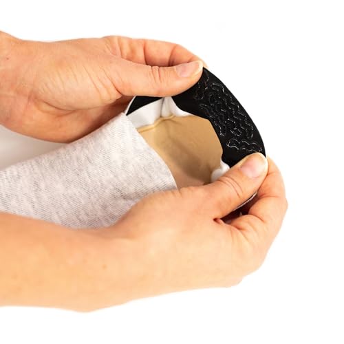 Image of No Show Cushion Lounge Slipper Sock for Women with Anti-Skid Bottom and Heel Grippers