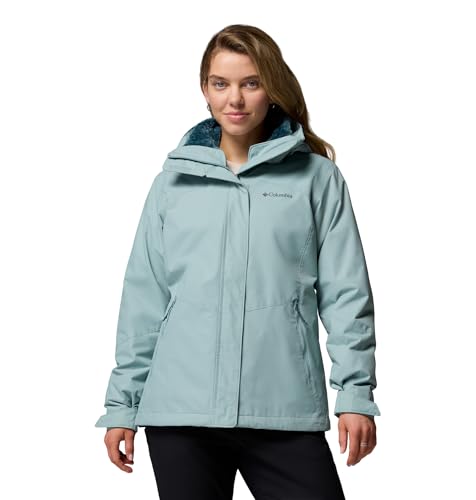 Columbia Womens Bugaboo III Fleece Interchange Jacket Crushed Blue 1X