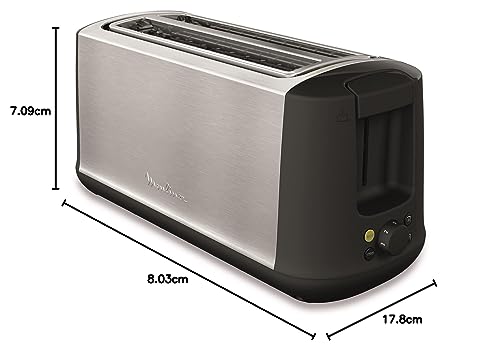 Moulinex Tostapane 2 slot lunghi, larghezza