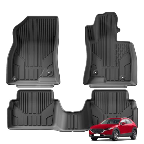 Tapis de sol auto pour Mazda3 CX-30 DM protection intégrale toutes saisons