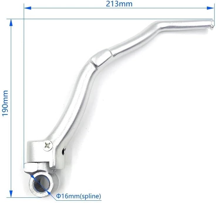 Kickstart Lever for NC250 for NC450 Kick Starter Lever for ZS177MM 250cc for ZS194MQ 450cc Motorcycle Accessories CNC Forged Start Pedal