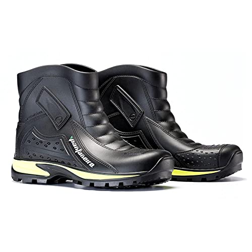 Bota PVC, Cano Curto, Pantaneiro, Tamanho 35/36 Preto/Rosa