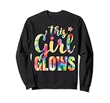 Girly Birthday Party Tie Dye Effect Outfit