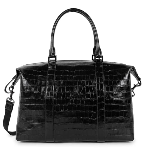 Bolso para hombre Lancaster Croco Homme en talla única con relieve de cocodrilo