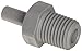 John Guest Acetal Copolymer Tube Fitting, Stem Adaptor, 1/4" Stem OD x 1/8" NPTF Male (Pack of 10)
