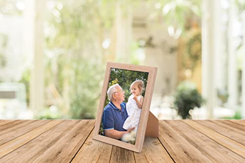 Wall Space 10x7 Oak Picture Frame, Regular Frame Oak - Image 4